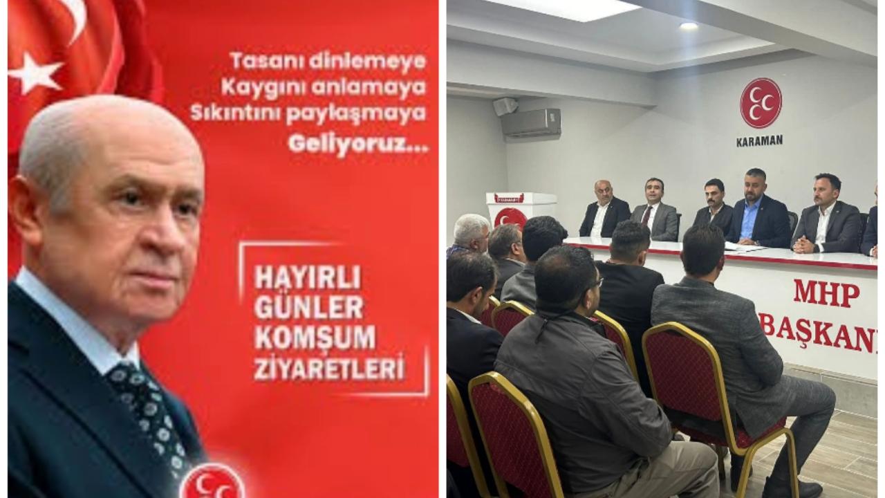 MHP&#039;nin &quot;Hayırlı Günler Komşum&quot; Ziyaretleri Başlıyor