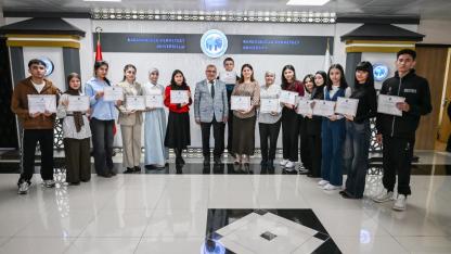 Özbekistan Heyetlerinden KMÜ’ye Ziyaret