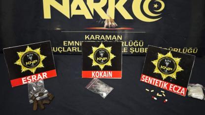 Karaman’da 5 Bin Kişi Sorgulandı, Çeşitli Suçlardan Aranan 16 Şahıs Yakalandı