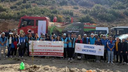 Milli Ağaçlandırma Günü’nde Fidanlar Toprakla Buluştu