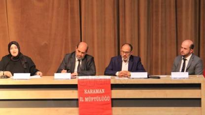 Karaman’da Toplumsal Farkındalık Paneli Düzenlendi