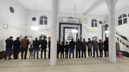 Kazımkarabekir'de Ailecek Sabah Namazı Buluşması Düzenlendi