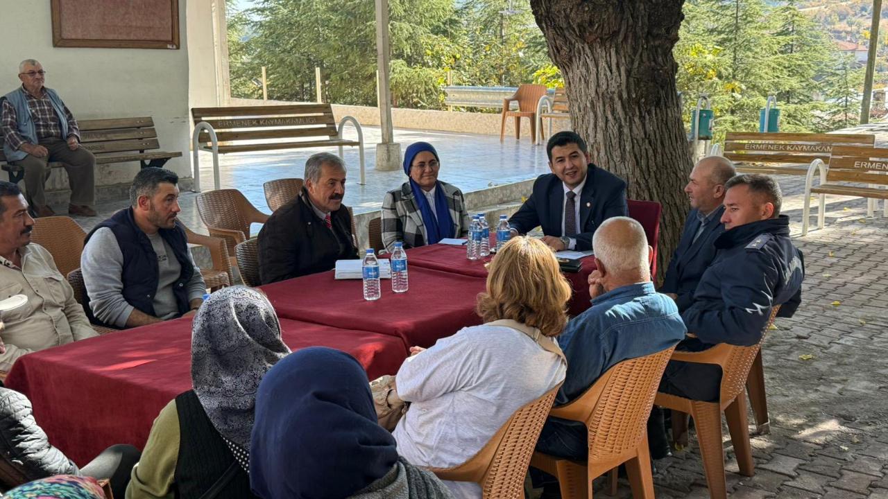 Tepebaşı ve Elmayurdu köyleri Kaymakam Çam’ı ağırladı