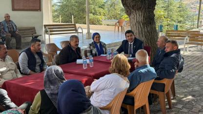 Tepebaşı ve Elmayurdu köyleri Kaymakam Çam’ı ağırladı