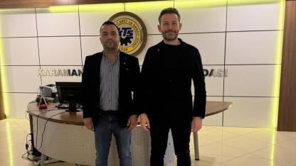 TOBB Genç Girişimciler Kurulu İç Anadolu Bölge Başkanı Faruk Sarıalp’ten Karaman Genç Girişimciler Kurulu’na Ziyaret