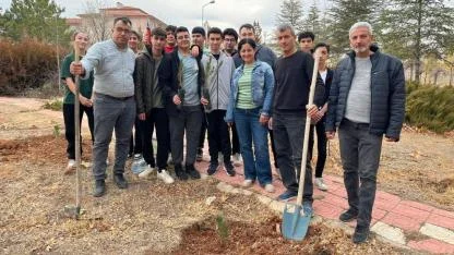 TOKİ Anadolu Lisesi Öğrencileri Yeşil Vatan İçin Geleceğe Nefes Olacak