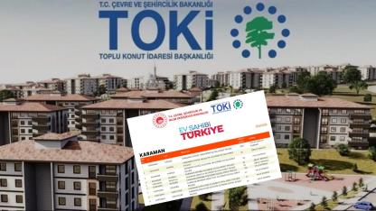 TOKİ Karaman’da Hangi İlçeye Kaç Konut Yapılacak? İşte Dağılım