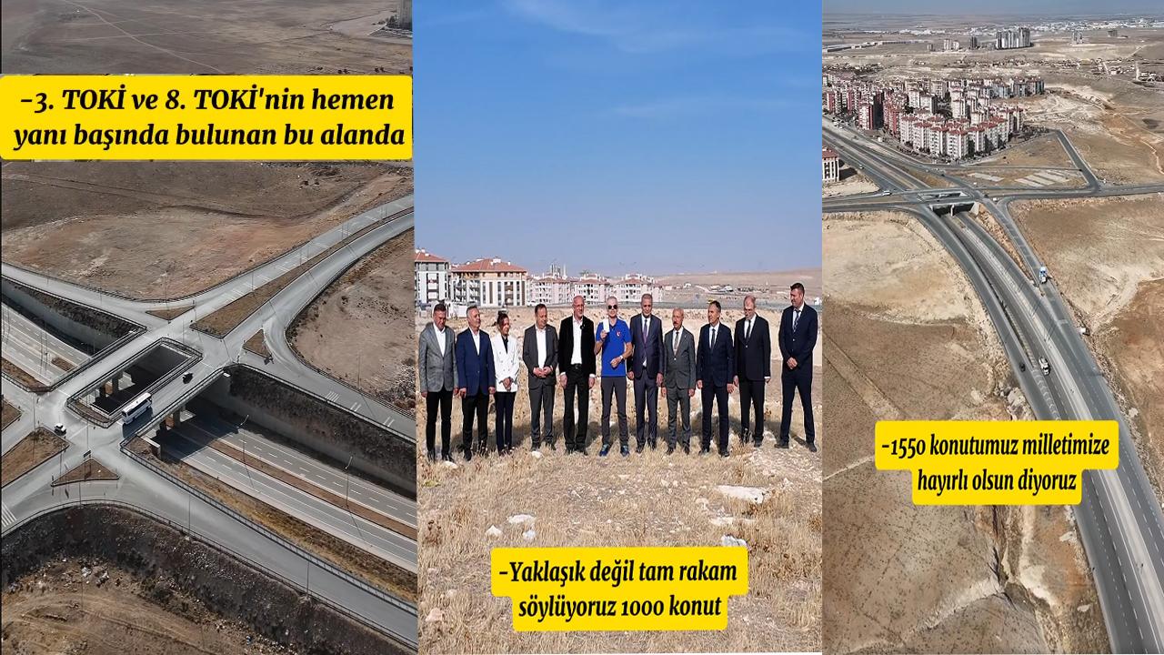 TOKİ’nin Karaman Merkezdeki Bin Konutu Nerede Yapılacak?