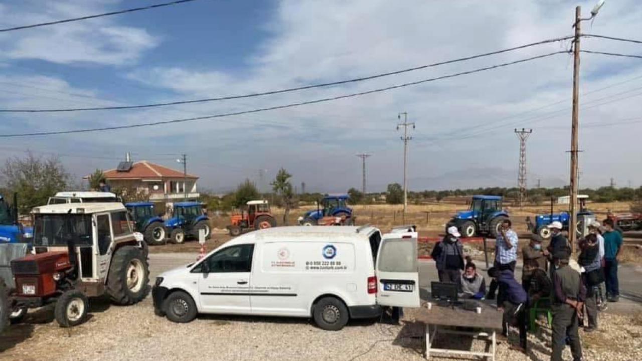 TÜVTÜRK’ün Mobil Hizmeti Köylerde Sürüyor