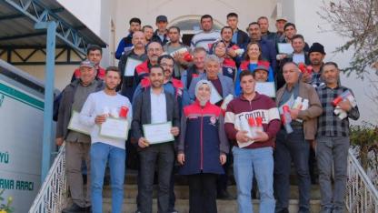 Zengen Köyünde Süt Sağım Hijyeni Eğitimi Sona Erdi