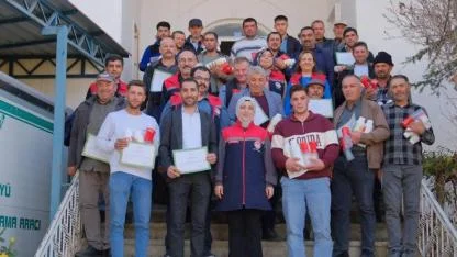 Zengen Köyünde Süt Sağım Hijyeni Eğitimi Sona Erdi