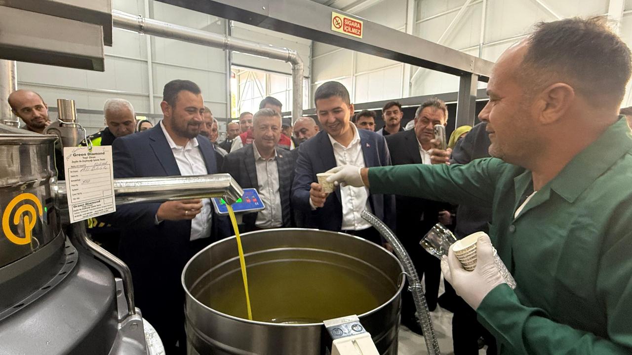Zeytinyağı İşleme Tesisi açıldı