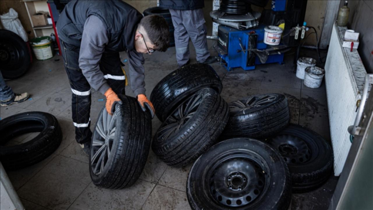 Zorunlu kış lastiği uygulaması hafta sonu başlayacak