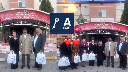 Anahtar Parti’den Huzurevine ‘Hürmet ve Vefa’ Ziyareti