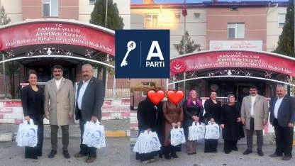 Anahtar Parti’den Huzurevine ‘Hürmet ve Vefa’ Ziyareti