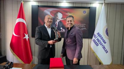 İki  Başkan Buluştu: Karaman’da Birlik ve İş Birliği Mesajı