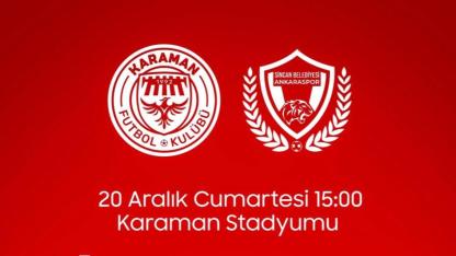 Karaman FK’dan Taraftara Çağrı: Hep Birlikte Stadyuma!