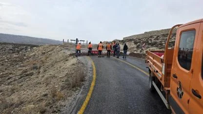 Karaman-Mersin İl Sınırı Kırobası Yolu Trafiğe Kapandı