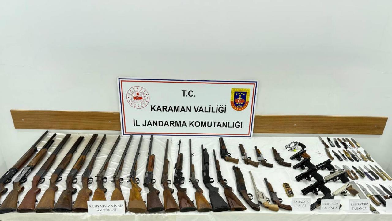 Karaman’da Jandarmadan Kaçakçılık Operasyonu