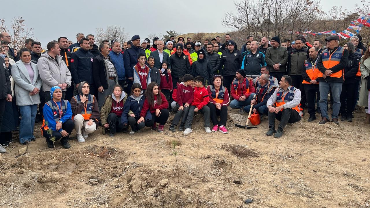 Karaman’da Yeşil Seferberlik: 1 Milyon Fidan Hedefine Doğru Bir Adım Daha