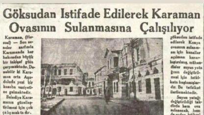 Karaman’ın Su Sorunu 90 Yıldır Gündemde Ziraat Odası Başkanı Mehmet Bayram: “Dün hayaldi, bugün hayatta kalma meselesi”