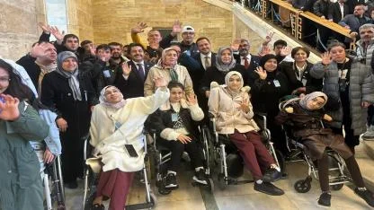 Karamanlı Engelli Bireyleri TBMM’de Misafir Ettiler
