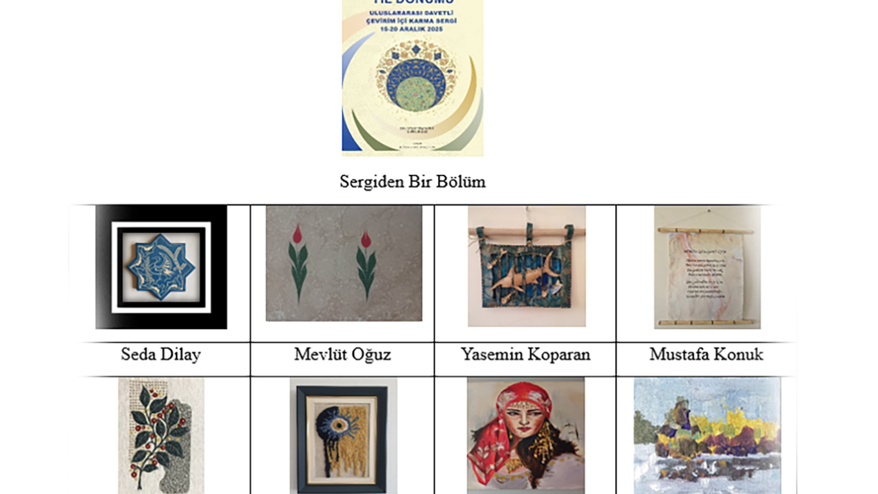 KMÜ’de Uluslararası Davetli Yıldönümü Karma Sergisi Sanatseverlerle Buluştu