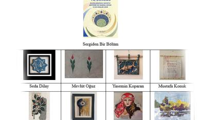 KMÜ’de Uluslararası Davetli Yıldönümü Karma Sergisi Sanatseverlerle Buluştu