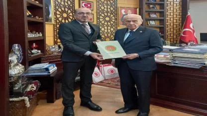 O. Yılmaz, Baroların Ve Avukatların Sorun Ve Çözüm Önerilerini Bahçeli’ye Sundu