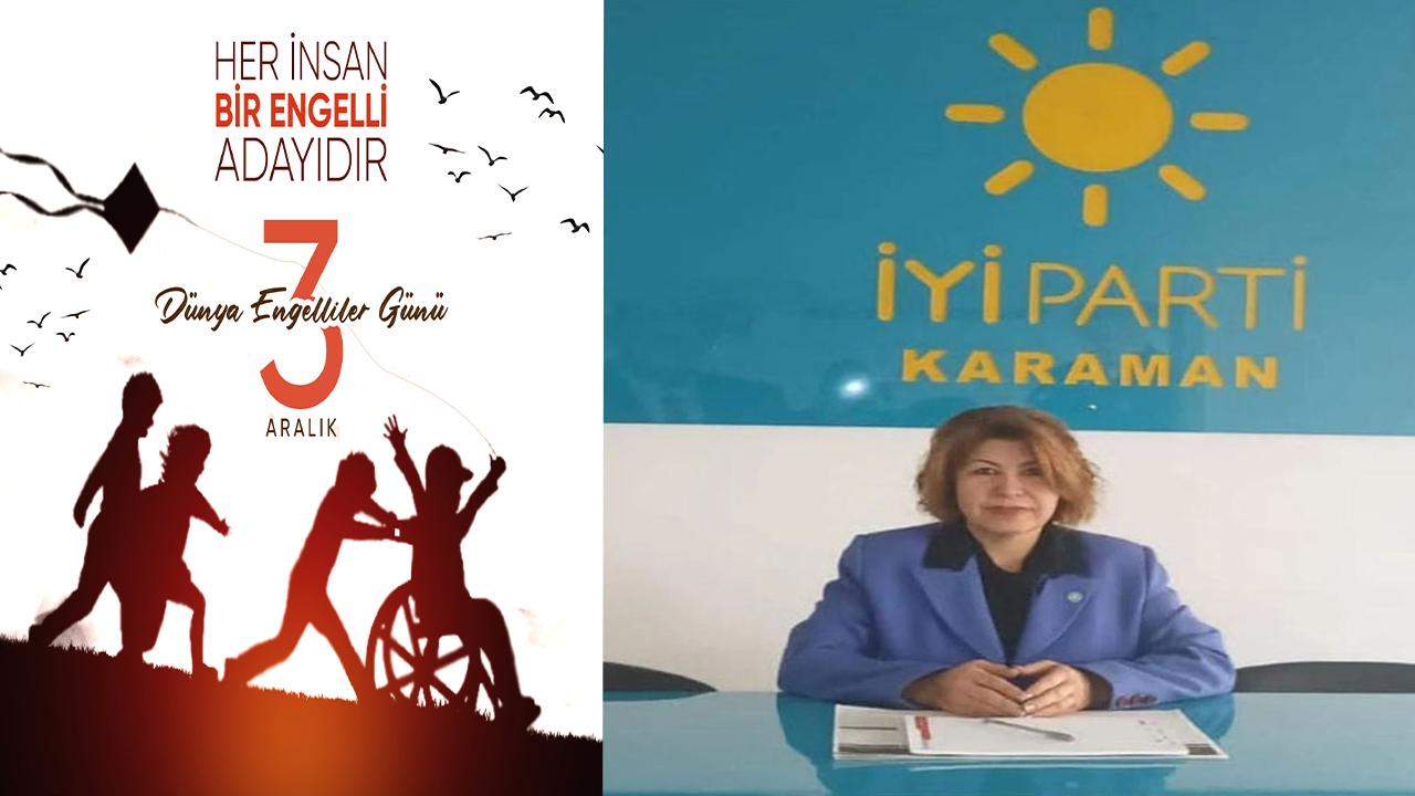 Özdoğru; “Engeller Bireylerde Değil Sistemde!”