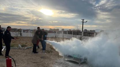 Acil Durum ve Afet Yönetimi Eğitimi Gerçekleştirildi