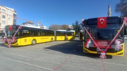 Karaman'da Yeni Körüklü Otobüsler Seferde