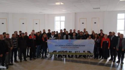 Sudurağı Beldesinde Süt Sağım Hijyeni ve Sanitasyon Eğitimi Sona Erdi