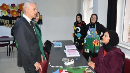 Mesleki Ortaokul Sınıfı İlk Misafirlerini Ağırladı