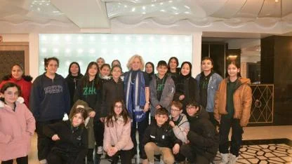 Hz. Mevlânâ’nın 23. Kuşak Torunu Öğrencilerle Buluştu