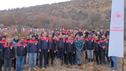 Karaman'da Fidanlar Toprakla Buluştu