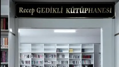 Recep Gedikli'nin Adı Okul Kütüphanesine Verilerek Yaşatıldı