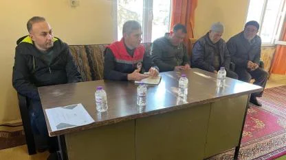 Pınarkaya Köyü’nde Toplantı Düzenlendi