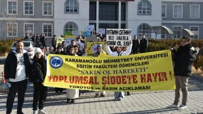 Öğrenciler Toplumsal Şiddete Dikkat Çektiler