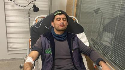 Veteriner Hekim aşı ve Küpeleme Yaparken Yaralandı