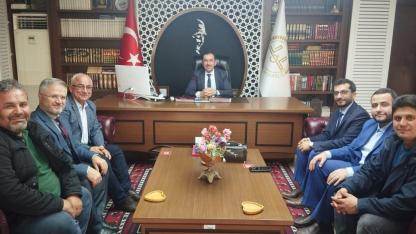 Ermenek Müftülüğünden Alanya Müftülüğüne Ziyaret