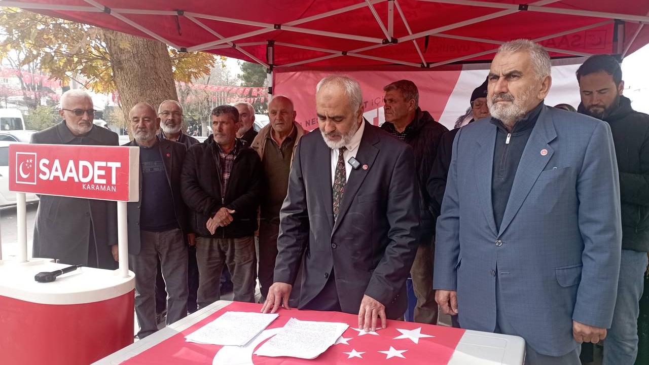 Saadet Partisi Uyuşturucu ve Kumar Bağımlılığına Dikkat Çekti