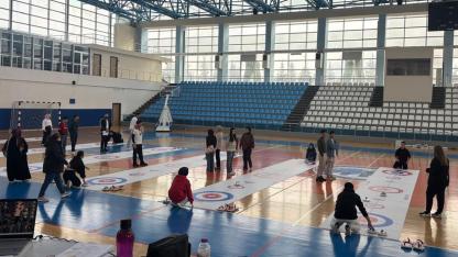 Sağlıklı Yaşam İçin Curlıng Turnuvası Düzenlendi