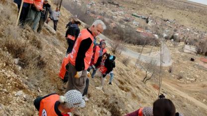 TEMA’dan Atatürk’ün Atayurdu Taşkale’de Anlamlı Fidan Dikimi