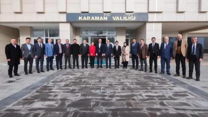 AK Parti Karaman Teşkilatından Vali Hayrettin Çiçek’e Ziyaret