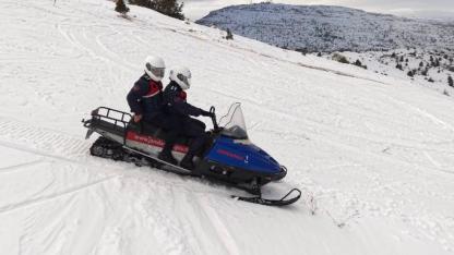 Bozdağ Kayak Merkezi Açıldı, Jandarma Sahada