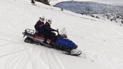 Bozdağ Kayak Merkezi Açıldı, Jandarma Sahada