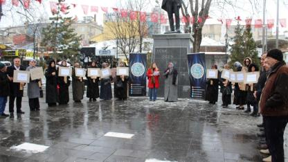Kadına Şiddete Karşı Umut Büyütüldü
