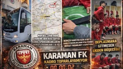 Karaman FK Vlogu Gerçeği Gözler Önüne Serdi: “Koca Şehir Duyarsız Kalırken, Akçaşehir Belediyesi Takıma Destek Verdi”