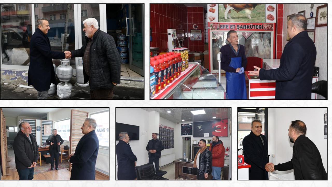 Karaman’a Atanan Vali Çiçek, Ardahan’da Veda Ziyaretlerini Sürdürüyor